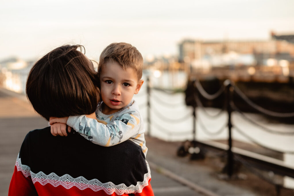 Séance photo famille à Boston