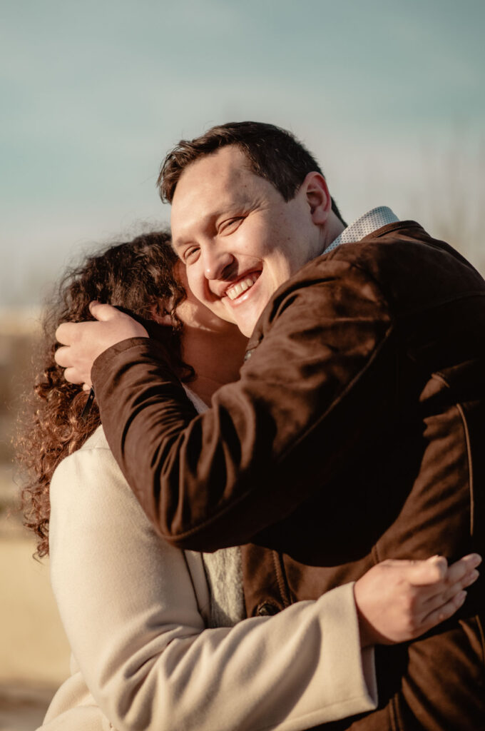 Photographe séance engagement à Montpellier.