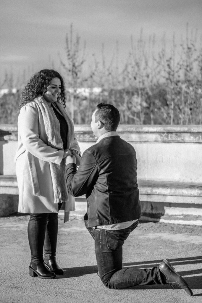 Photographe séance engagement à Montpellier.