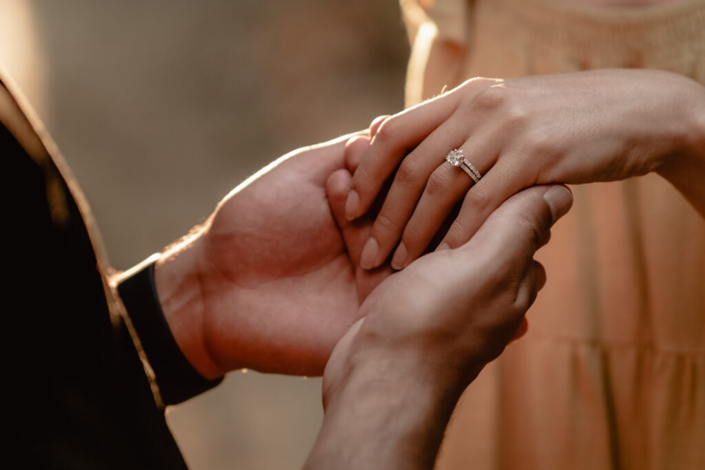 Séance photo engagement à Montpellier.