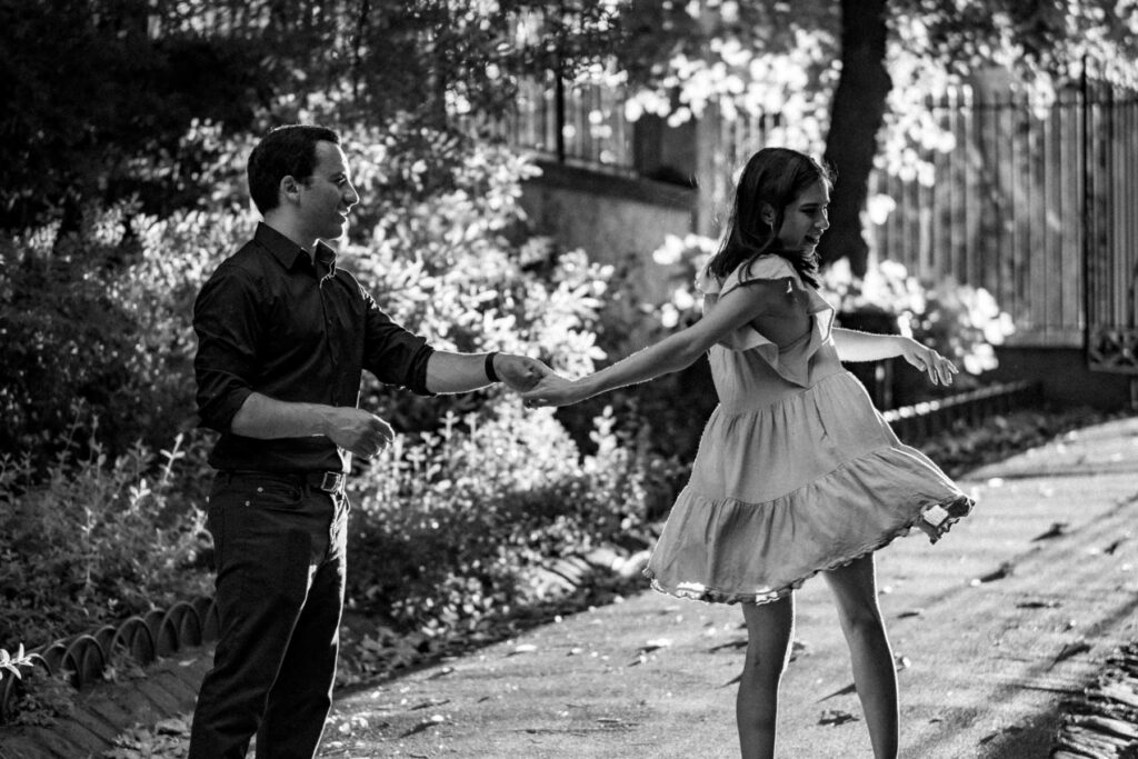 Séance photo engagement à Montpellier.