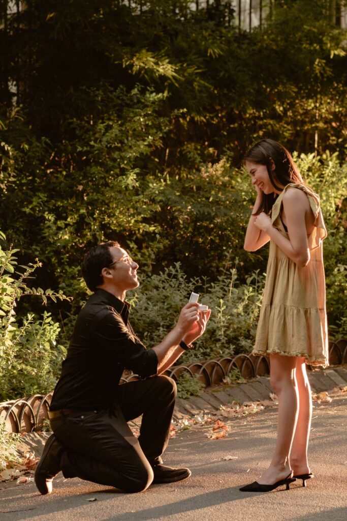 Séance photo engagement à Montpellier.