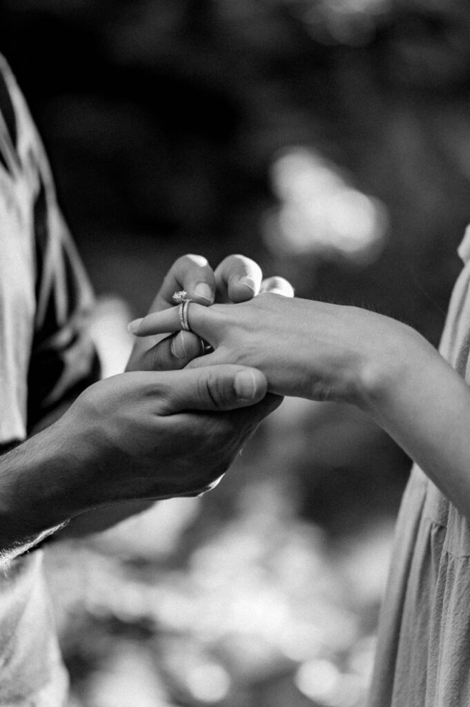 Séance photo engagement à Montpellier.