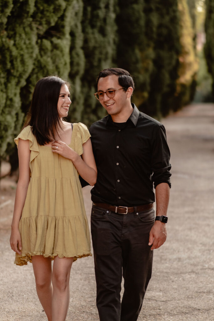 Séance photo engagement à Montpellier.