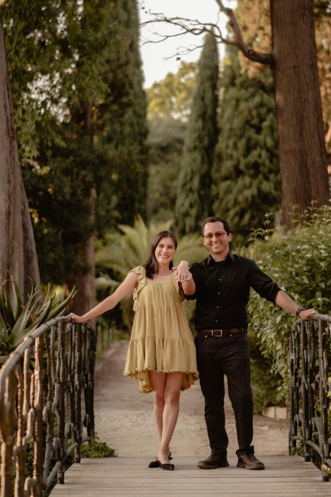 Séance photo engagement à Montpellier.