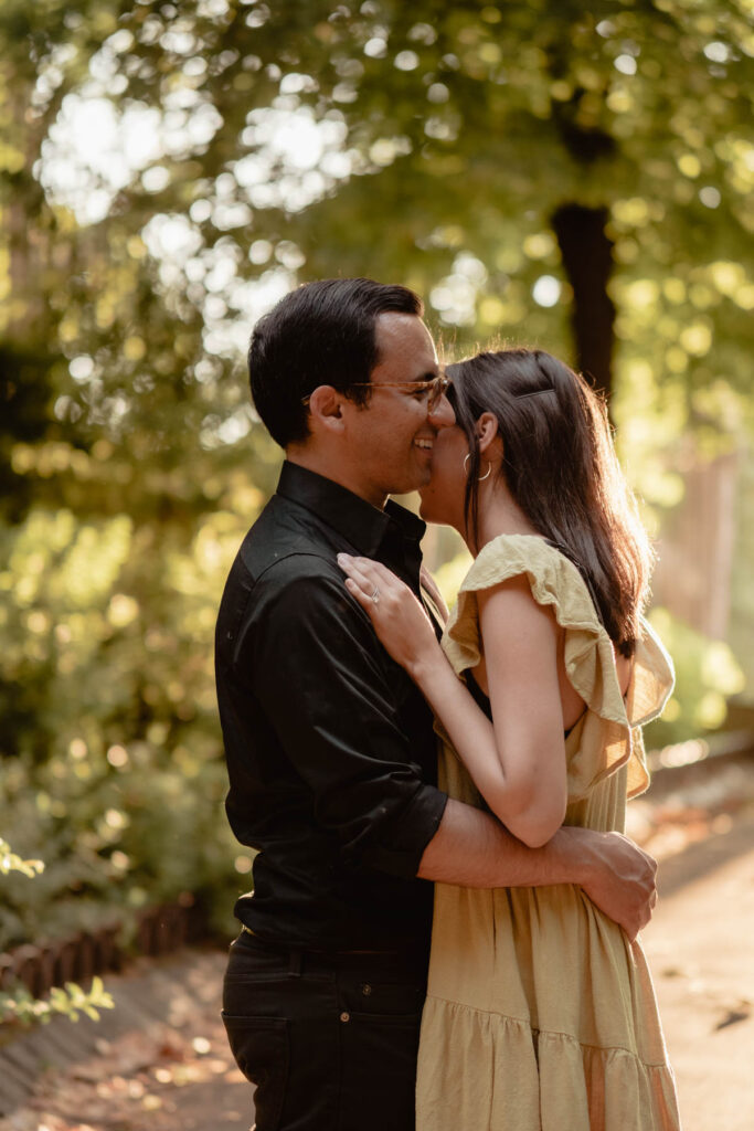 Séance photo engagement à Montpellier.
