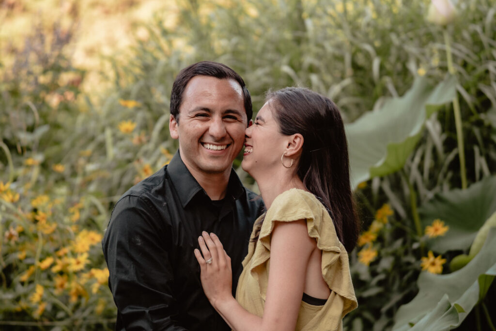Séance photo engagement à Montpellier.