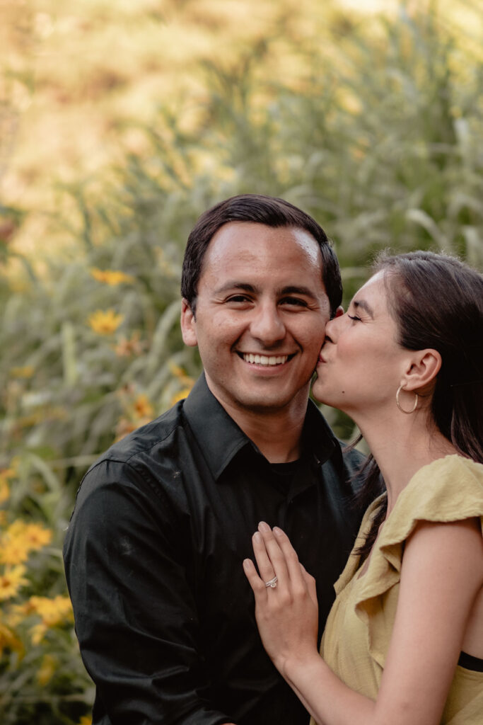 Séance photo engagement à Montpellier.