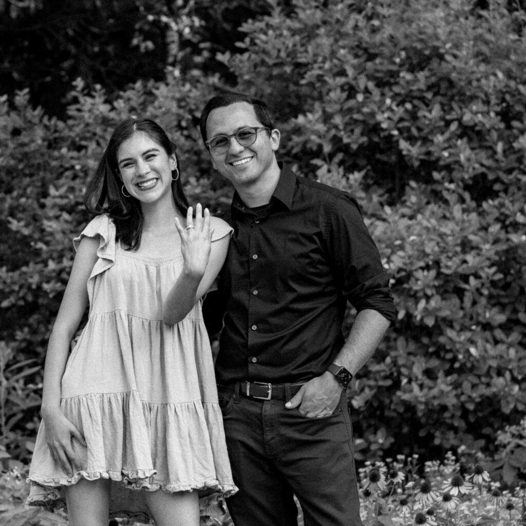 Séance photo engagement à Montpellier.