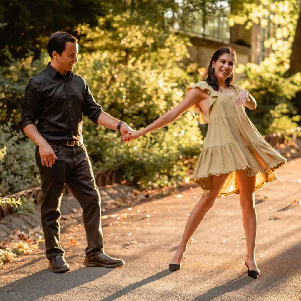 Séance photo engagement à Montpellier.