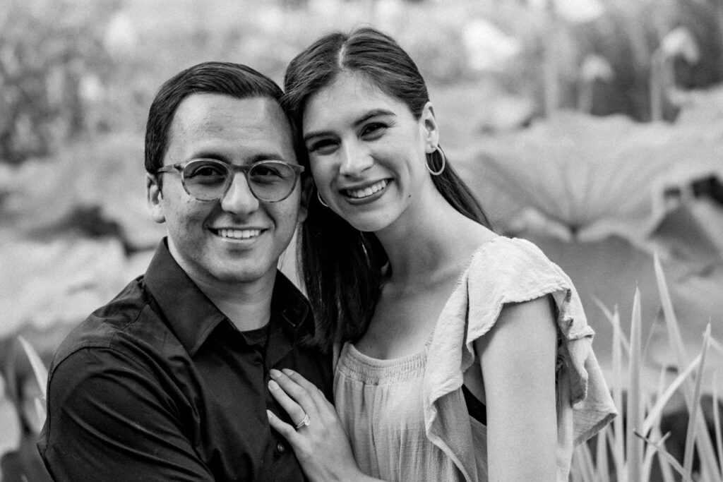 Séance photo engagement à Montpellier.