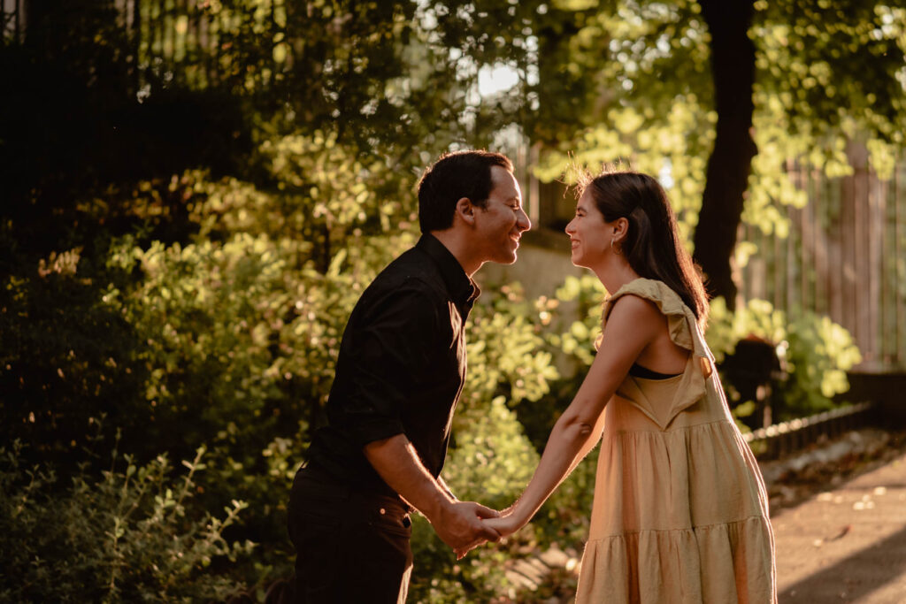 Séance photo engagement à Montpellier.