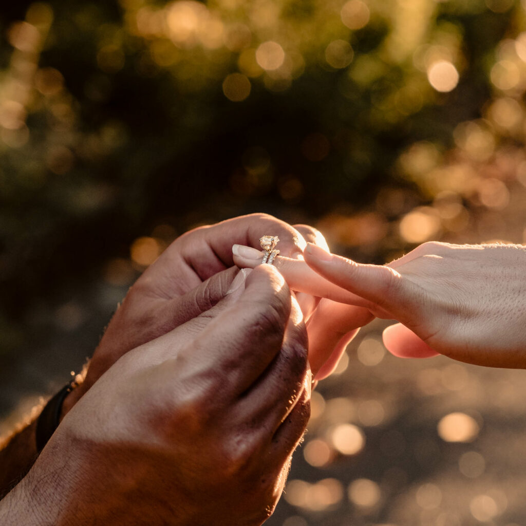 Séance photo engagement à Montpellier.