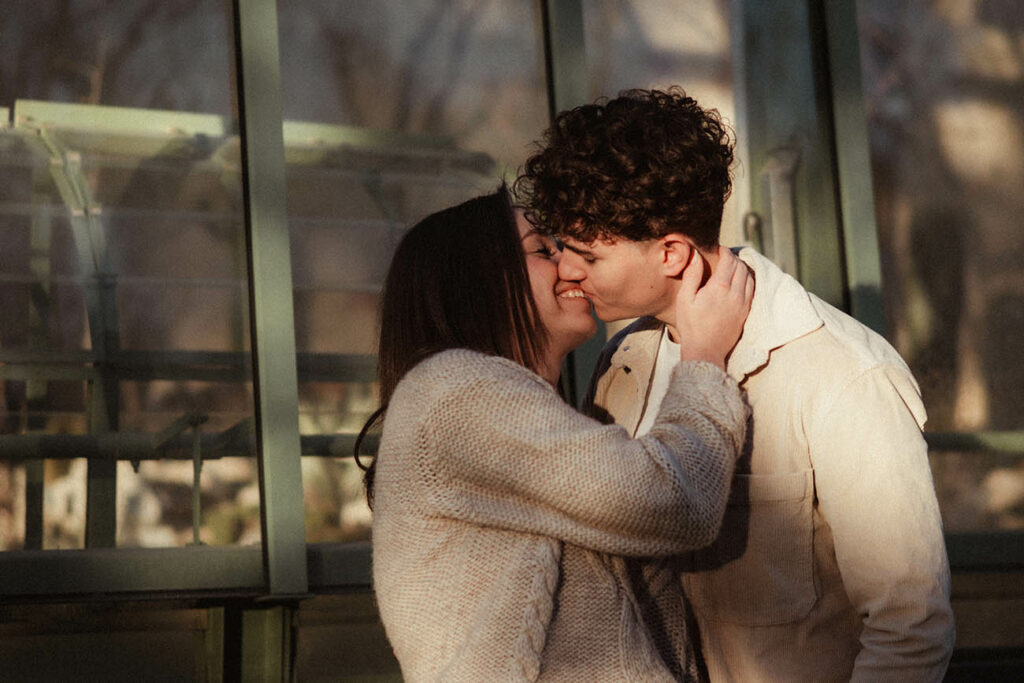 demande en mariage reportage photo style rétro