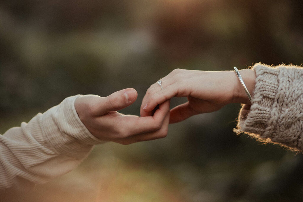 demande en mariage reportage photo style rétro