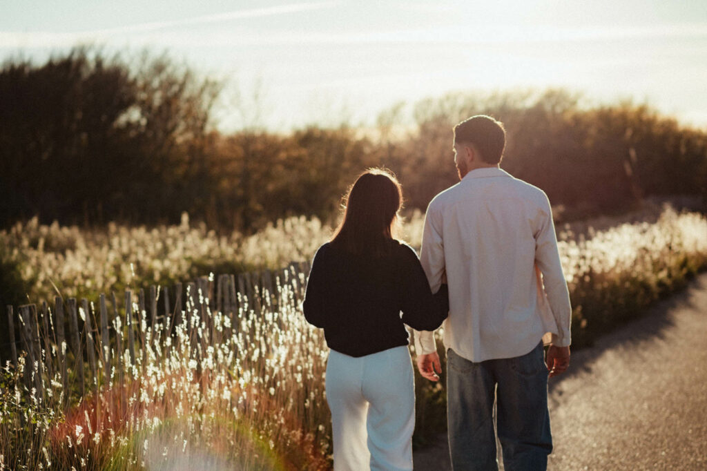 séance couple plage