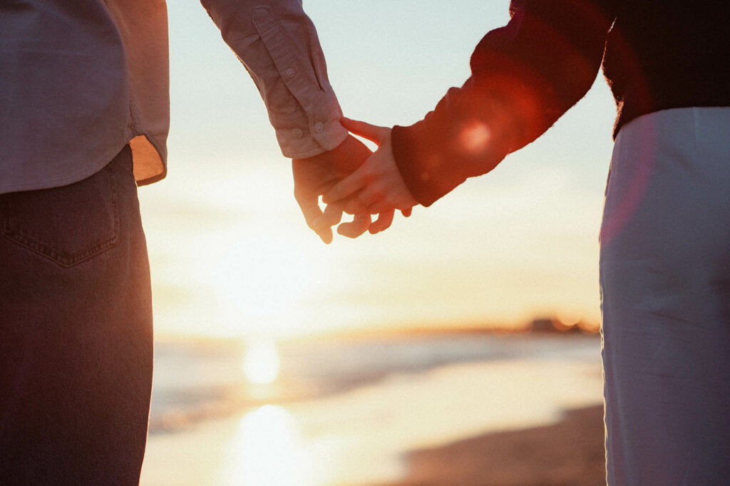 séance couple plage
