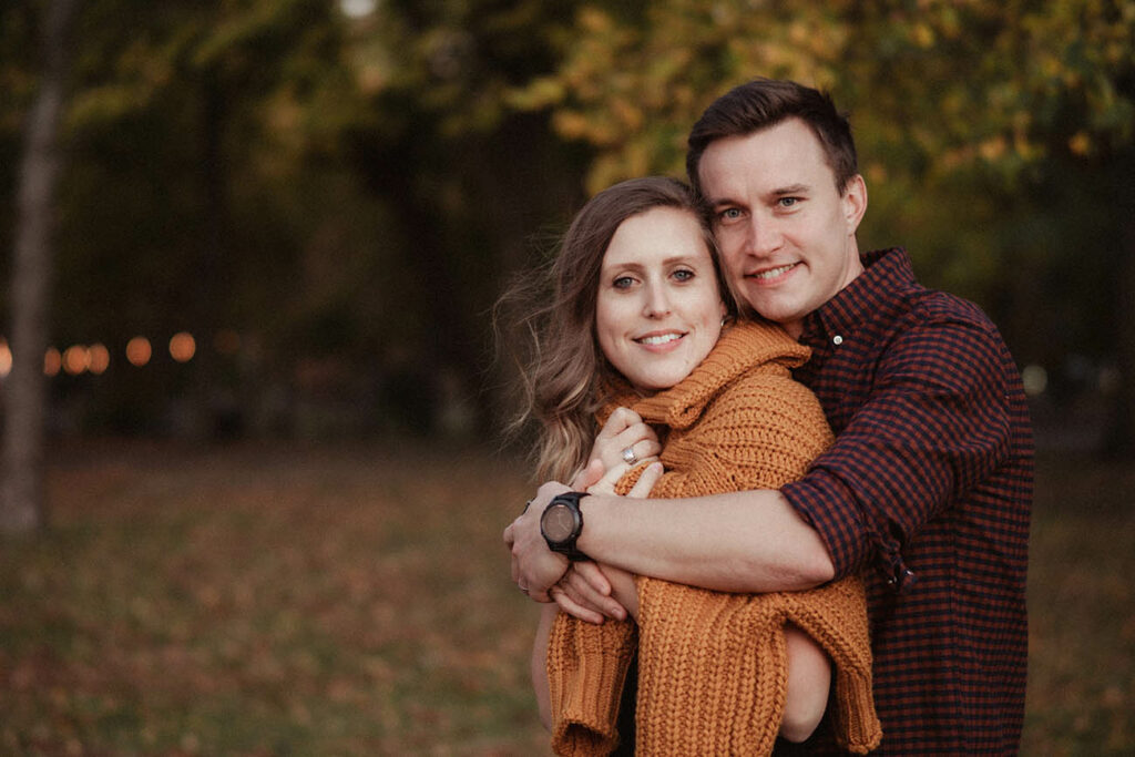 séance photo couple automne