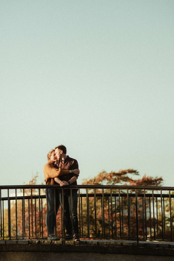 séance photo couple automne