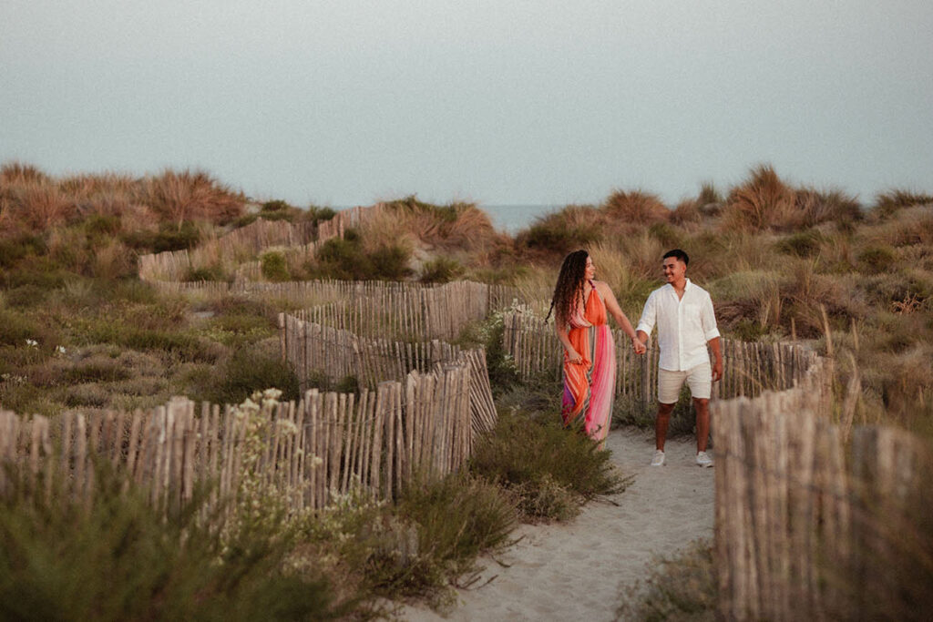 séance photo couple style rétro