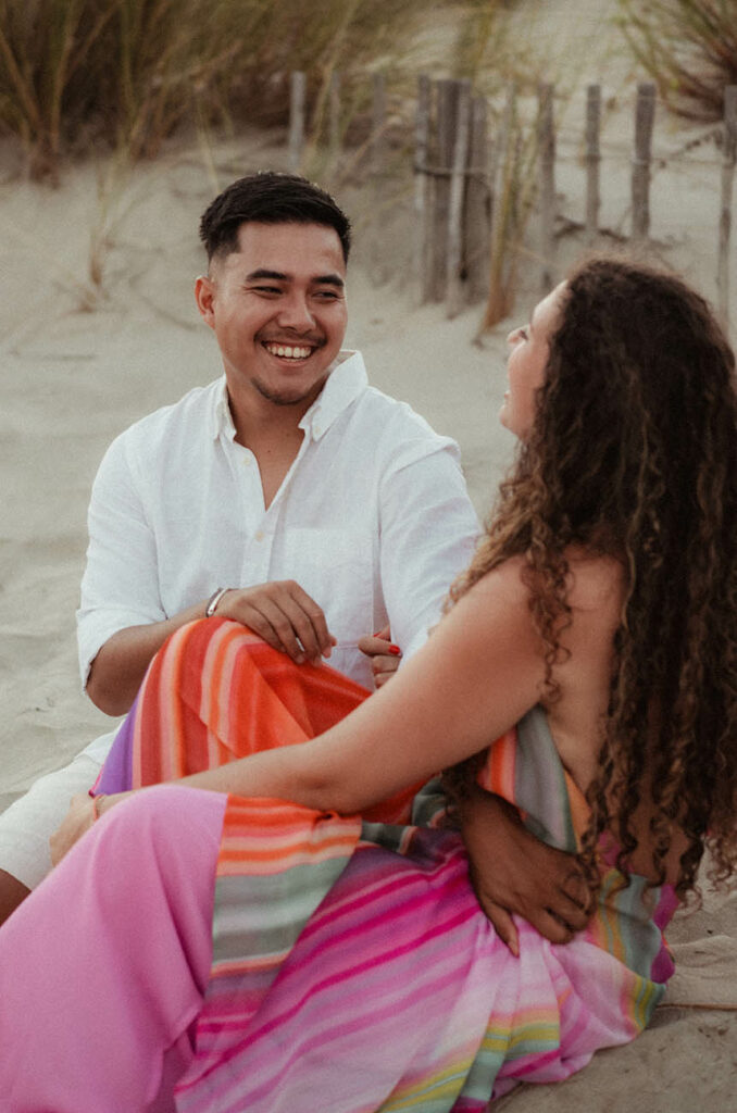 séance photo couple style rétro