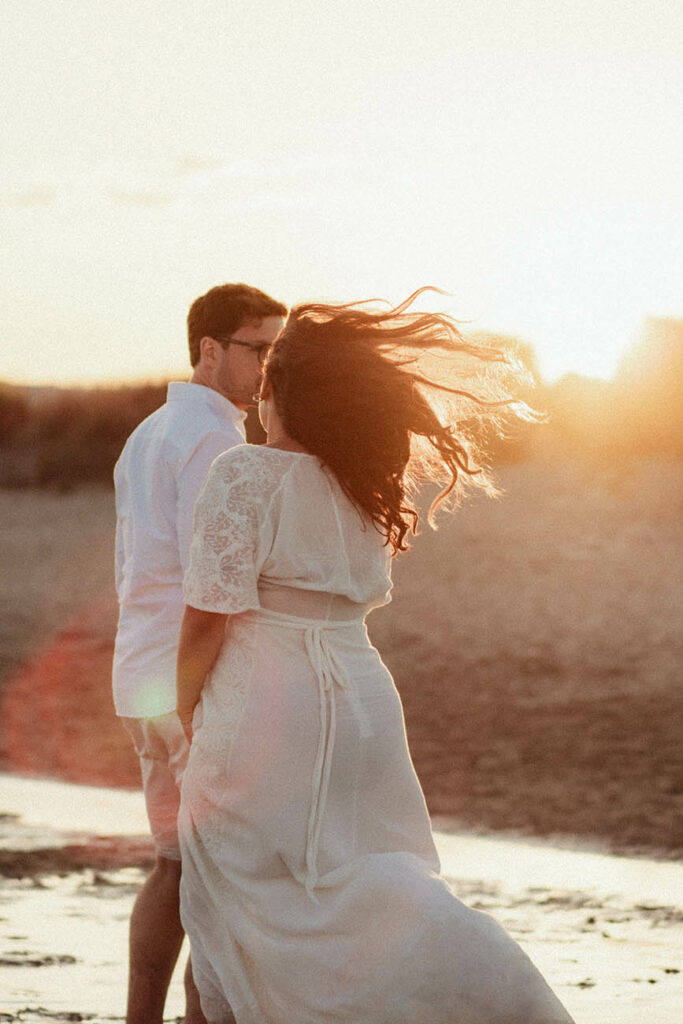 séance photo couple style rétro