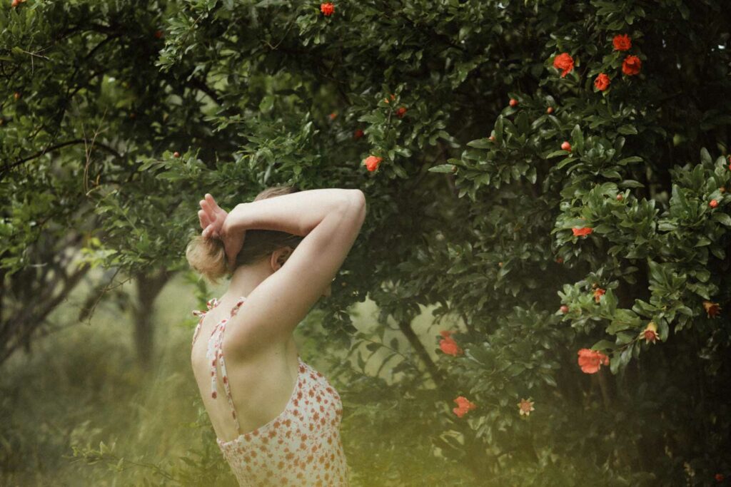 photographe portrait printemps