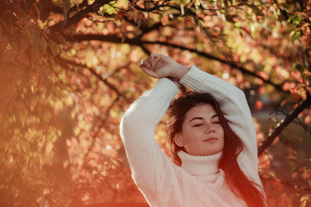 séance photo portrait automne