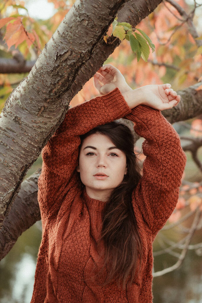 séance photo portrait automne