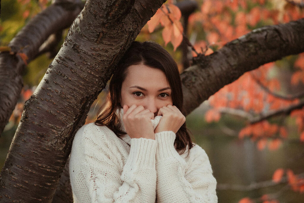 séance photo portrait automne