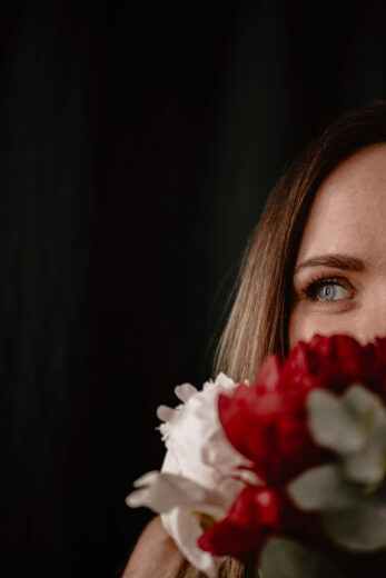 shooting photo femme en studio à Montpellier.