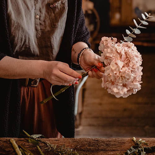 artisanat du mariage fleuriste