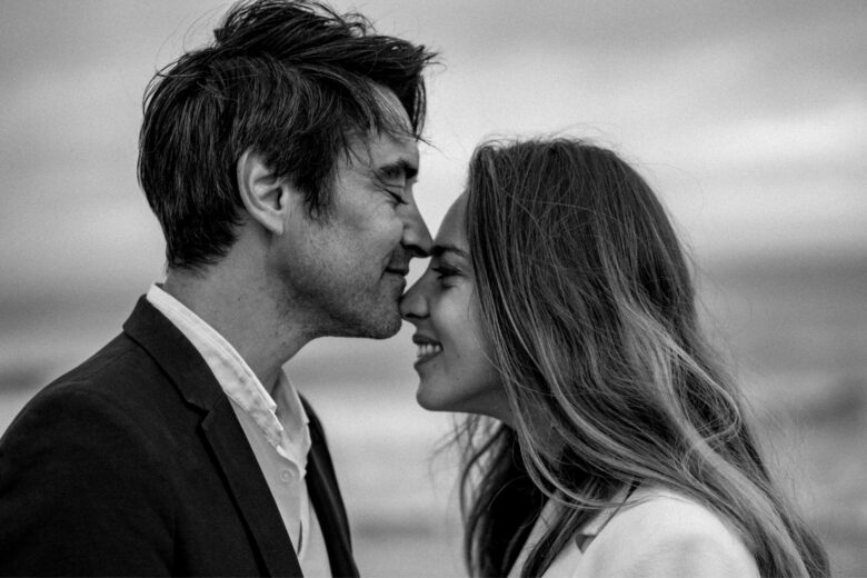 mariage séance couple à la plage