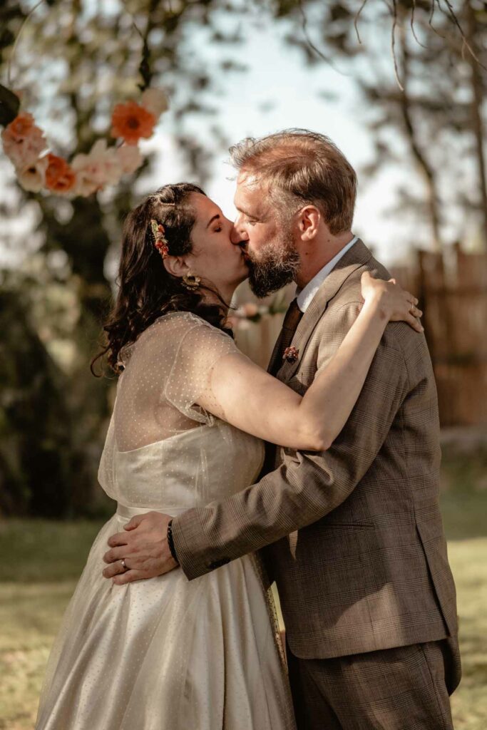 Mariage retro à Narbonne.