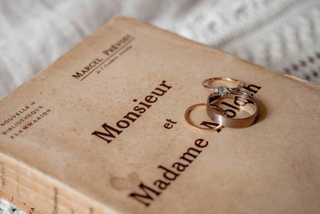 Photographe mariage style retro vintage.