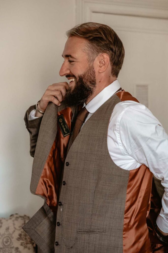 Photographe mariage style retro vintage.