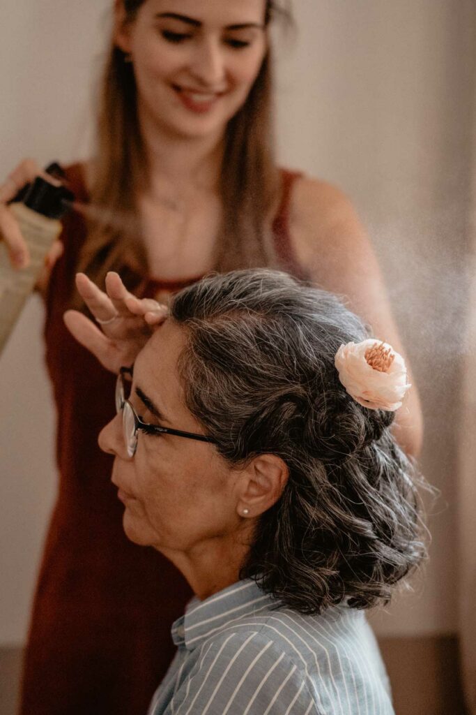 Photographe mariage style retro vintage.