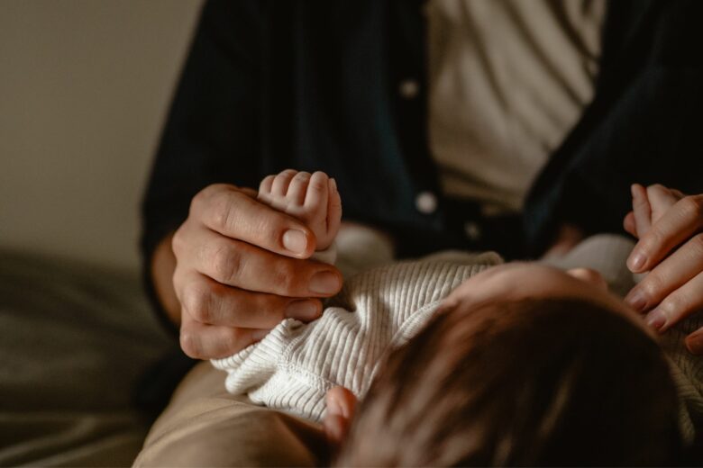 Séance photo de nouveau-né à Montpellier.