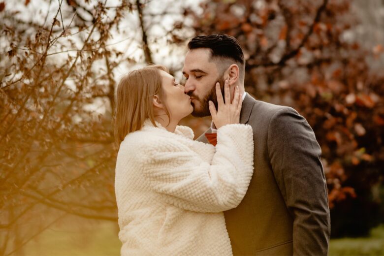 Mariage d'hiver à la mairie de Montpellier