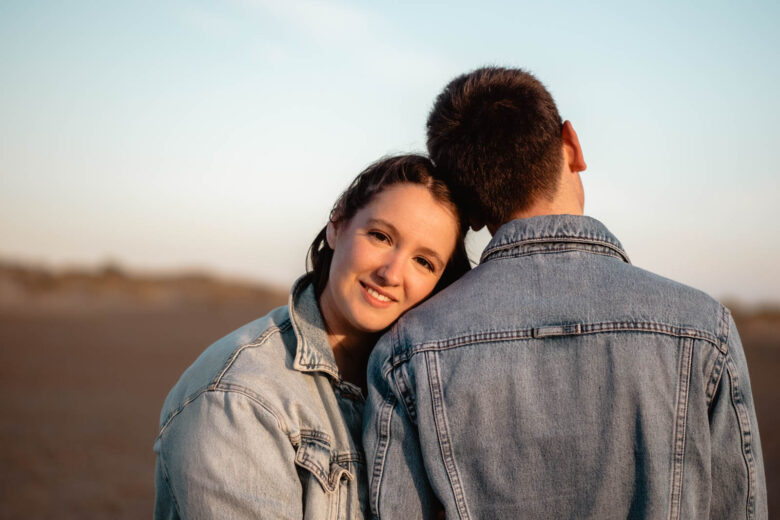 Montpellier -Séance photo couple à la plage