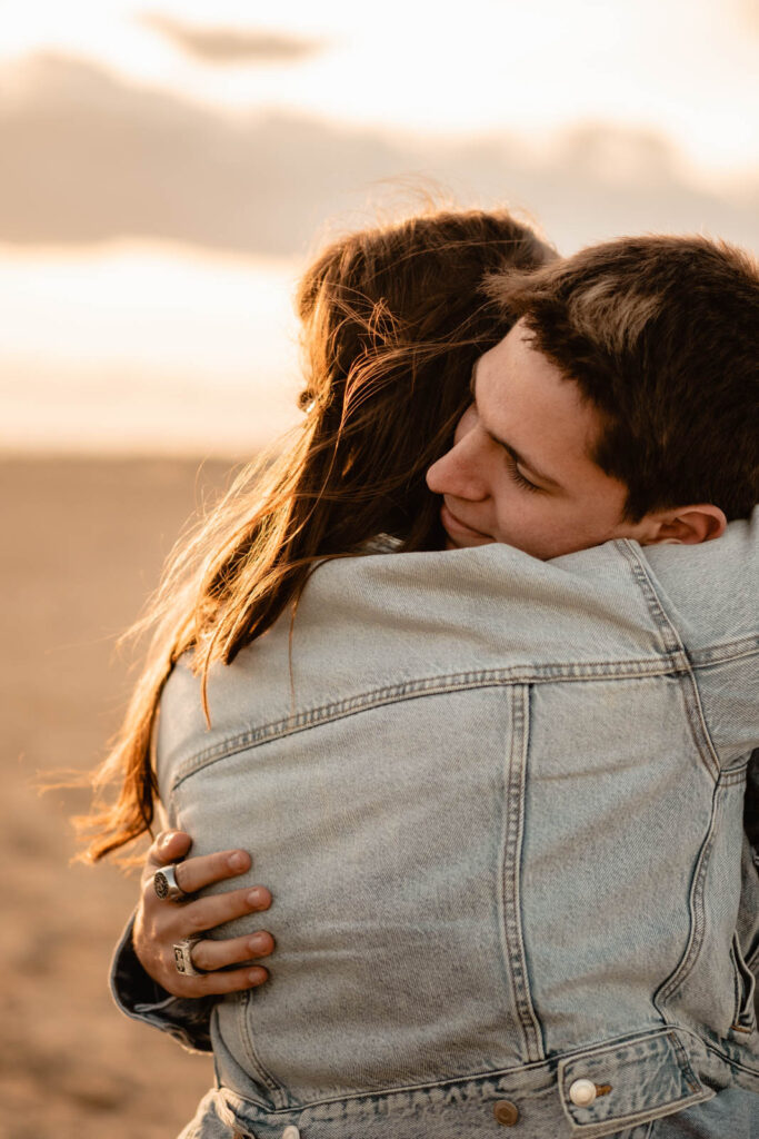 Montpellier -Séance photo couple à la plage