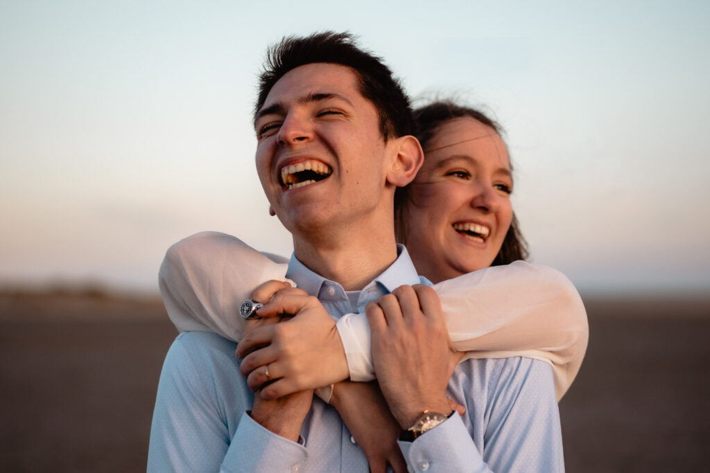 Montpellier -Séance photo couple à la plage