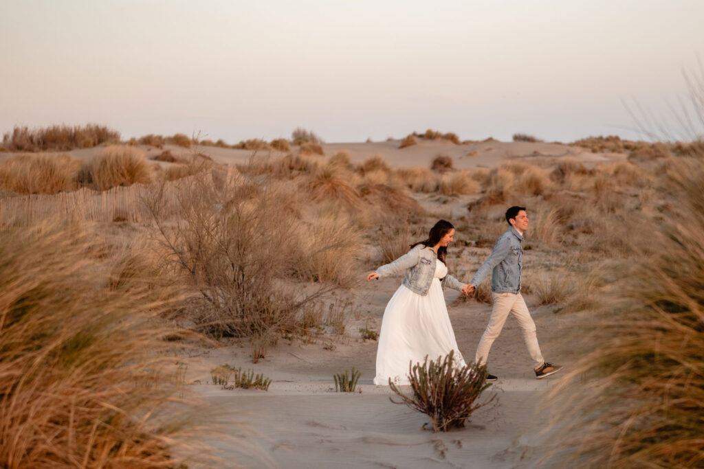 Montpellier -Séance photo couple à la plage