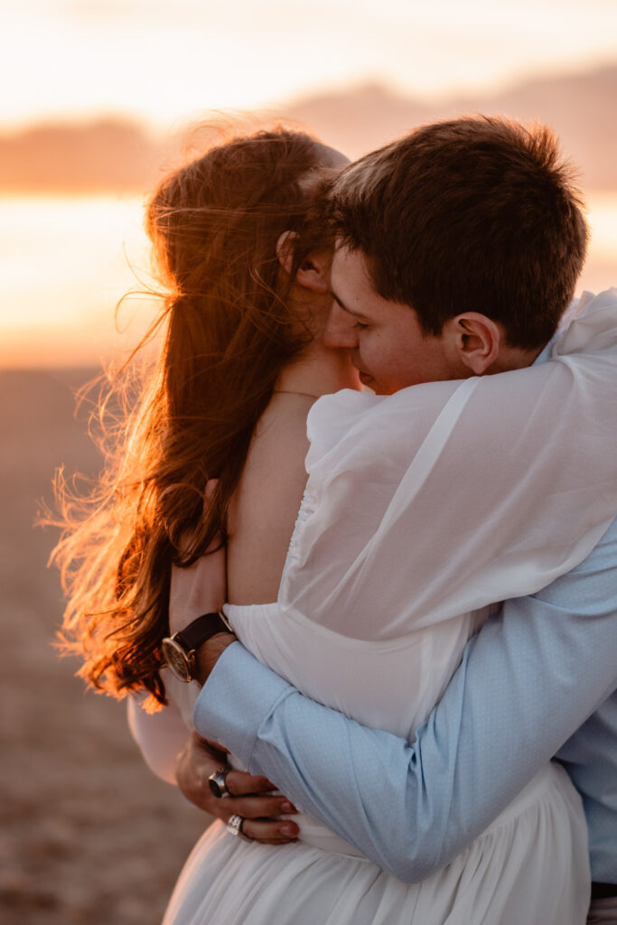 Montpellier -Séance photo couple à la plage