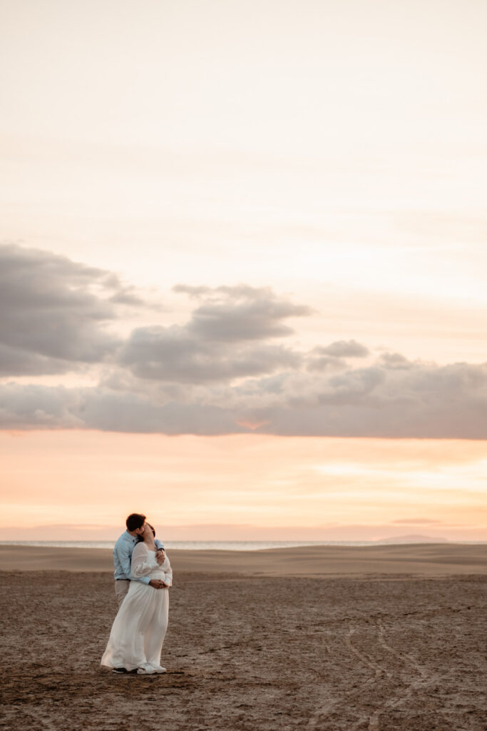 Montpellier -Séance photo couple à la plage