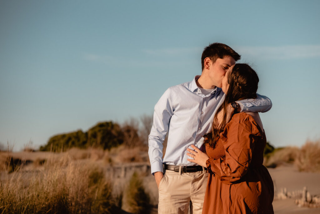 Montpellier -Séance photo couple à la plage