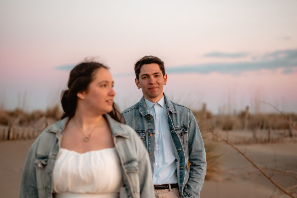 Montpellier -Séance photo couple à la plage