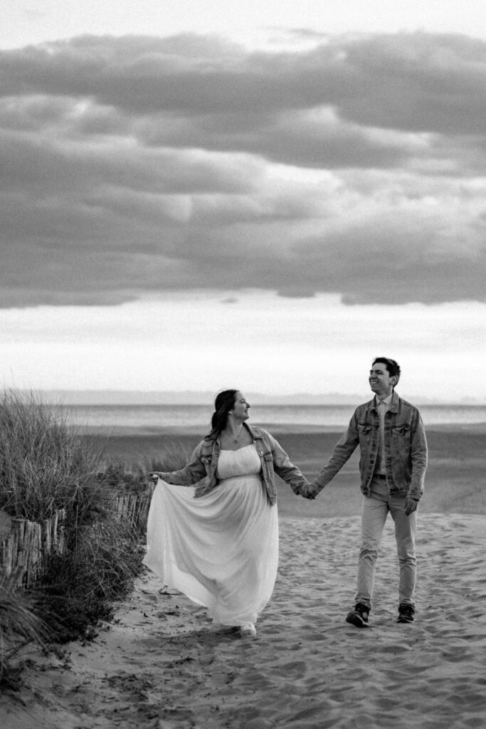 Montpellier -Séance photo couple à la plage