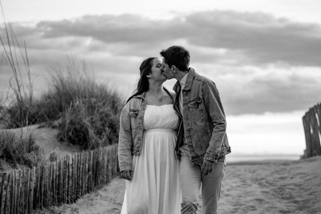 Montpellier -Séance photo couple à la plage