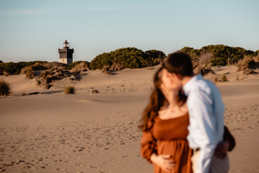 Montpellier -Séance photo couple à la plage